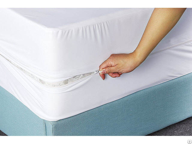 Waterproof Anti Bed Bug Terry Or Jersey Mattress Encasements Covers With Zipper