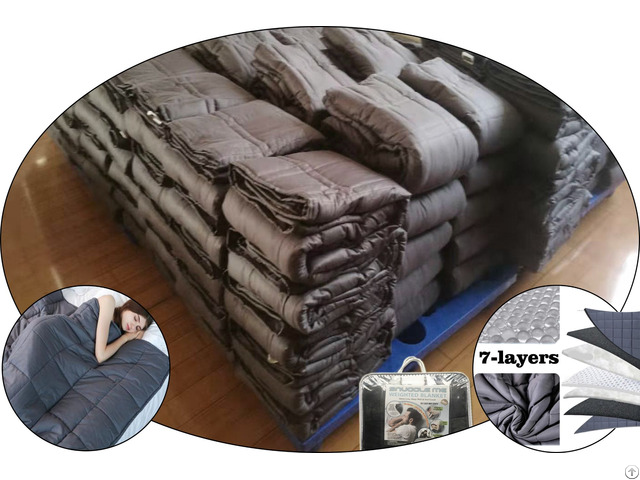 Seven Layers Premium Quilt Comforter Weighted Blanket