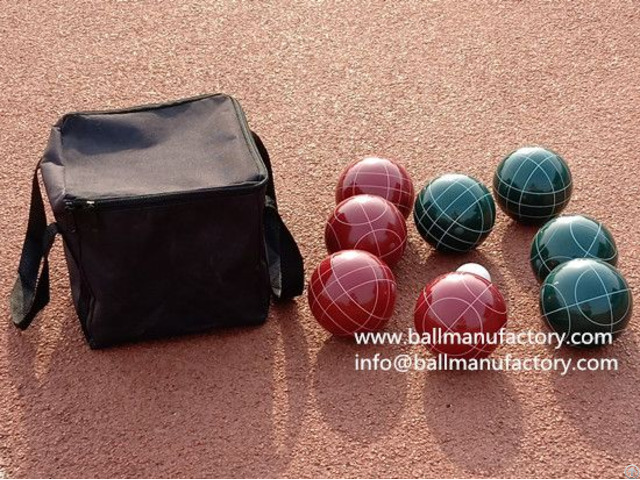 Supply Resin Bocce Ball In 110mm For Outdoor Game