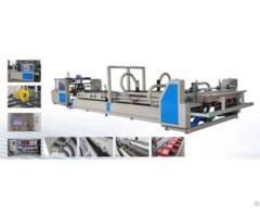 Qh Corrugated Cardboard Automatic Folder Gluer Machine