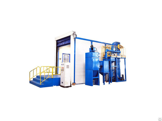 Dust Cleaning Rust Removal Booth High Quality Sand Blasting Room