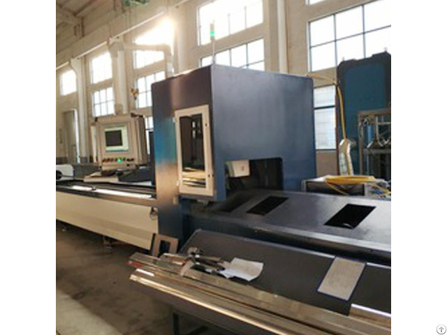 Square Metal Tube Laser Cutting Machine