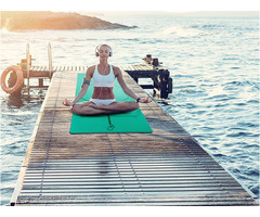 Custom Design Pu Top Rubber Yoga Mats Manufacturer