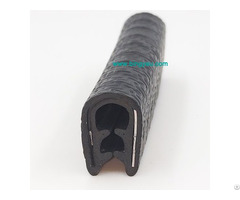 Construction Mining Equipment Flexible Pvc Plastic Edge Protector Trims Double Gripping Finger