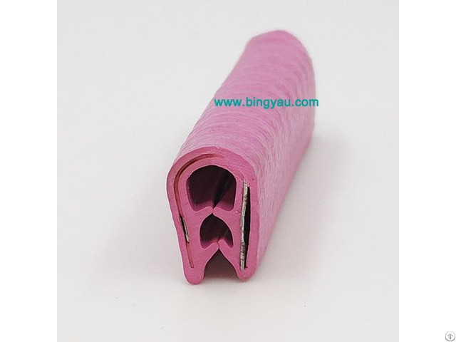 Sharp Metal Edge Trim Pvc Plastic U Shape Black Protector China