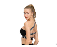 One Shoulder Sports Bra