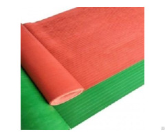 Wide Fine Ribbed Insulation Rubber Sheet