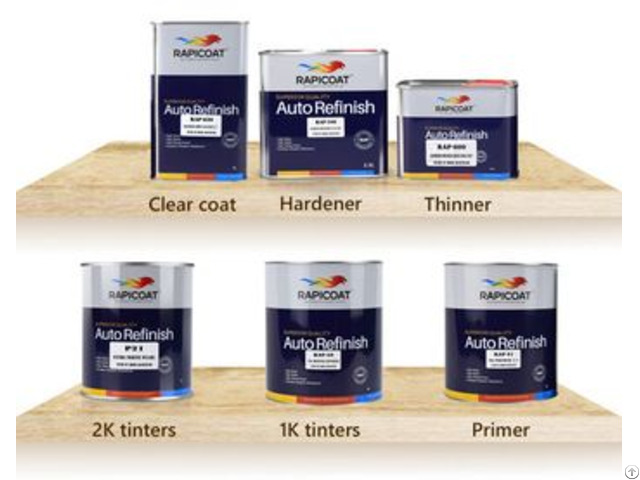 Fast Drying Mixing Automotive Paint For Aftersales Market