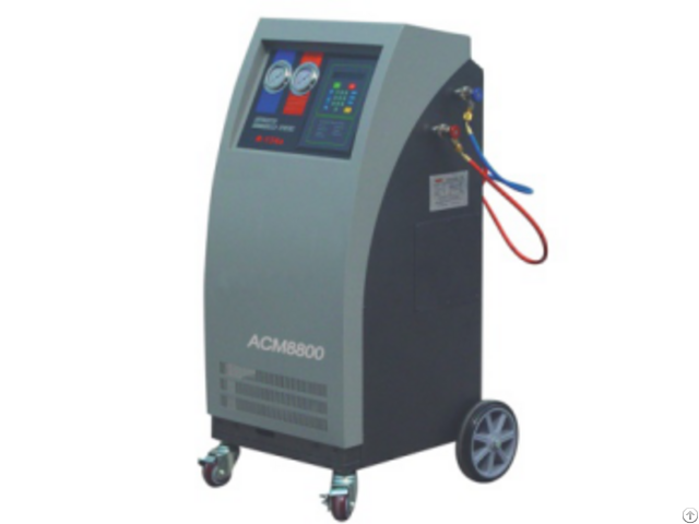 Acm8800 Special For R1234fy Refrigerant Recovery Ac Service Station With High Quanity