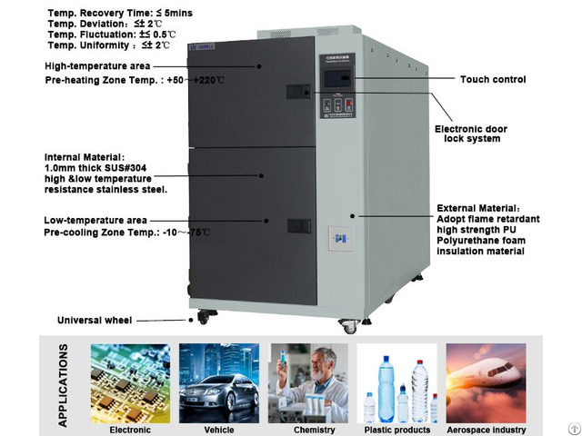 Environmental Climatic Thermal Shock Abuse Test Chamber Room Cabinet