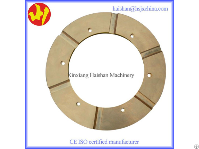 Fine Finish Copper Alloy Thrust Bearing Plate