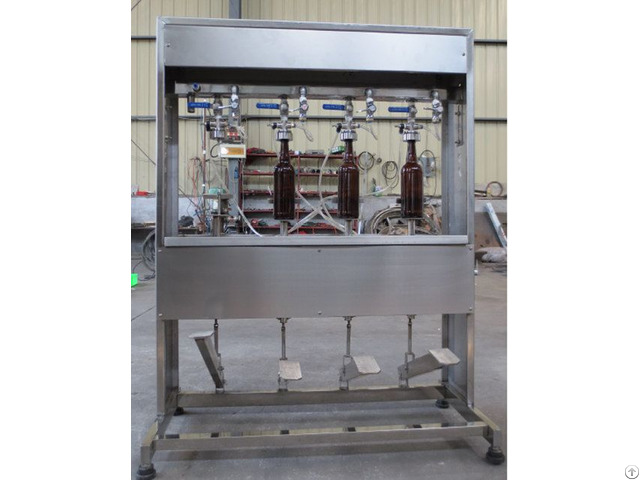 Four Heads Beer Bottle Filling Machine