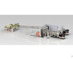 Pvc Transparent Soft Or Hard Sheet Extrusion Line