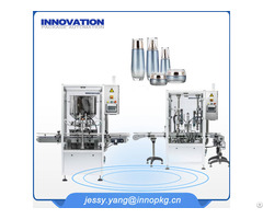 Filling And Capping Machine For Cosmetic Jar