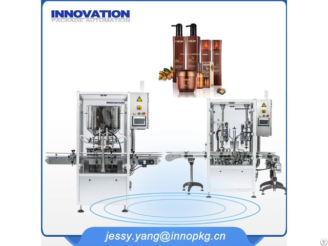 Automatic Liquid Filling Capping Machine