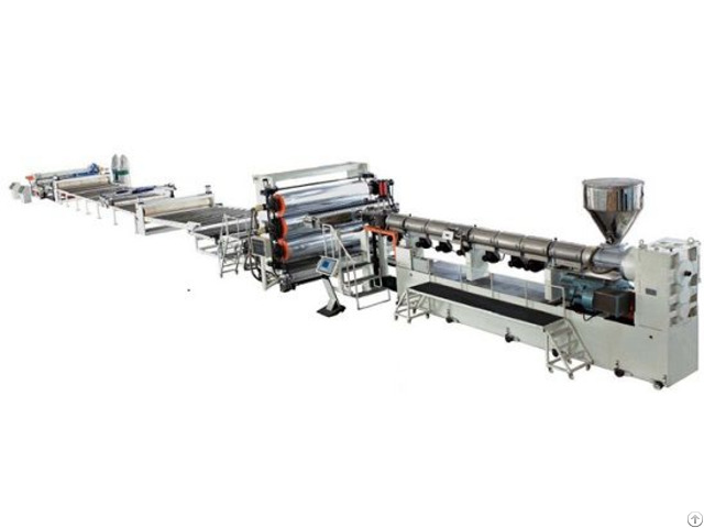 Pp Pvc Pe Abs Thick Plate Extrusion Equipment