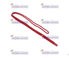 British Army Braided Lanyard Red