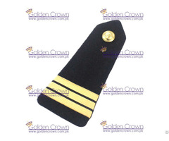 French Vintage Military Navy Epaulettes