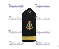 Uniform American Navy Shoulder Boards Epaulets Mate Anchor 1 Bar