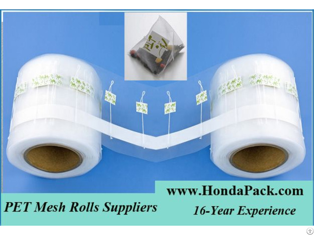 Pyramid Tea Teabag Filter Rolls Packing Material