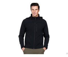 Mier Men S Hooded Softshell Jacket