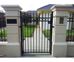 Low Carbon Steel Single Swing Gate