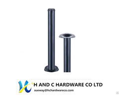 Table Leg With Metal Top Plate