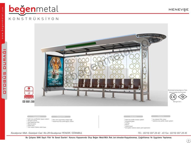 Bus Shelter With Clp