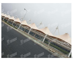 Dragon Boat Plaza Competition Stand Membrane Structure