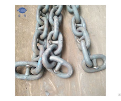 China 64mm Stud Link Marine Ship Anchor Chain For Sale