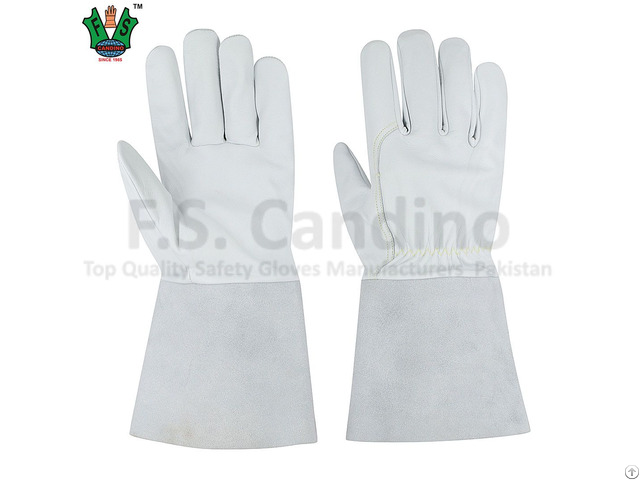 Ce Approved Heat Resistant Welding Gloves