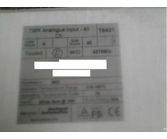T8431 Analogue Input Module