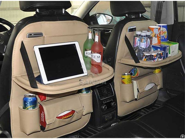 Back Seat Organizer With Tray