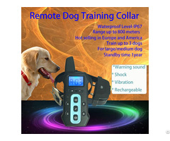 800m Remote Waterproof Dog Training Collar