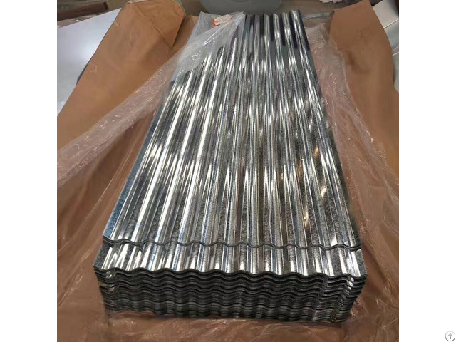 Top Level Regular Spangle Corrugated Galvanized Steel Roofing Sheet