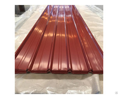 Colour Coated Box Profiled Steel Roofing Sheets Waterproof