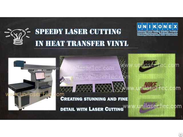 Unikonex Speedy Laser Cutter In Heat Transfer Vinyl