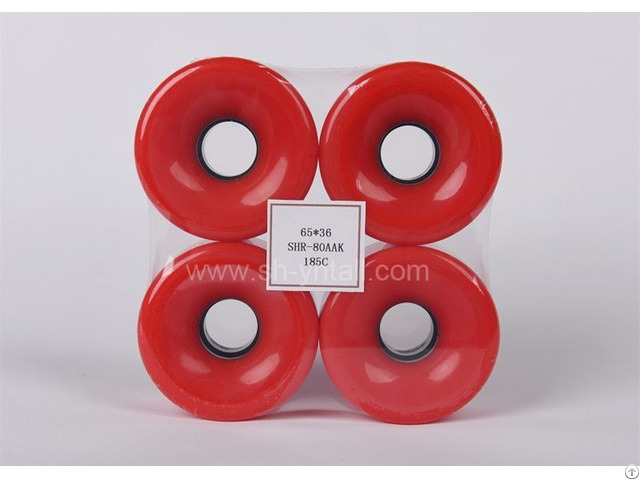 Pu Wheels For Skate Board 65 36