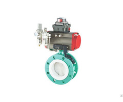 Pneumatic Butterfly Control Valve