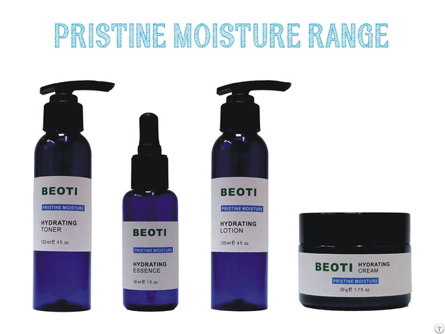 Beoti Pristine Moisture Range Vegan Skin Care