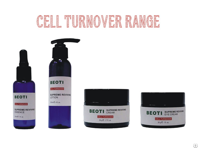 Beoti Cell Turnover Range Vegan Skin Care