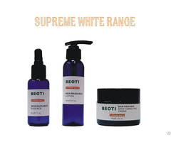 Beoti Supreme White Range Vegan Skin Care