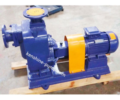 Zw Horizontal Self Priming Wastewater Pump