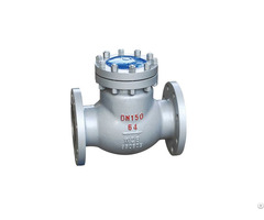 Din Flange Cast Steel Swing Check Valve