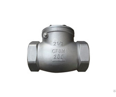 Thread Swing Check Valve