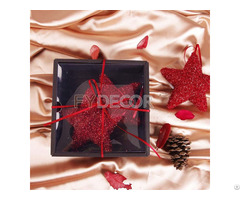 Shiny Red Hanging Star Vintage Gift