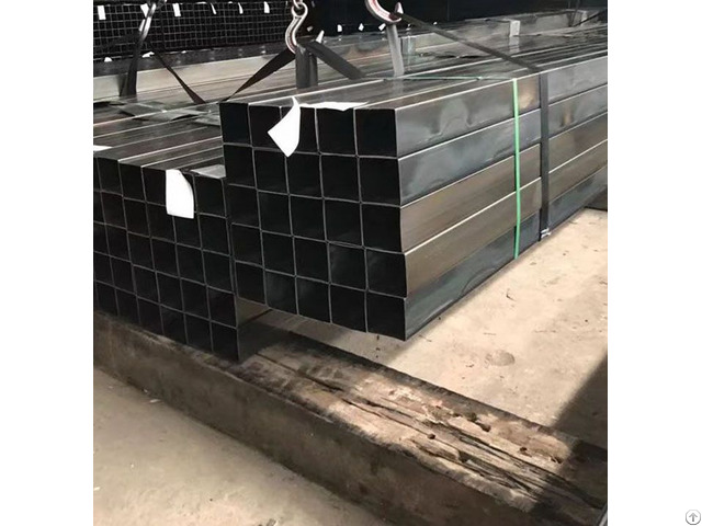 Erw Mild Steel Hot Rolled Black Welded Square Structural Hollow Section Shape Pipe Tube