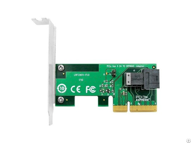 Linkreal Four Lane Pcie 3 0 X4 To Sff 8643 Adapter Connecting U 2 Nvme Ssd