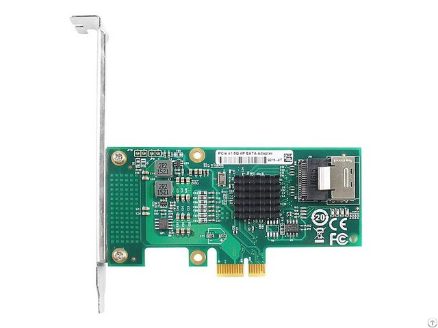 Linkreal One Lane Pcie 2 0 To 4 Port Sata 3 0 Expansion Card