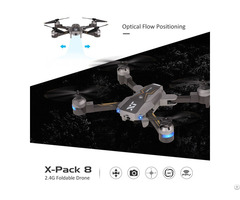 X Pack 8 Drone Altitude Hold Optical Flow Positioning Quadcopter Rc Toy Gif